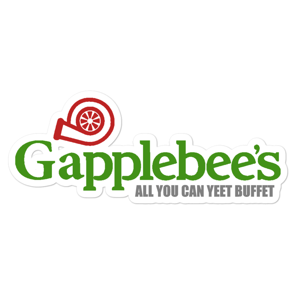 GAPPLEBEE'S DECAL