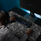 GEEK HYBRID GAMING MOUSE PAD
