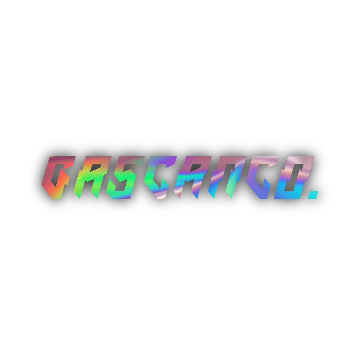 HOLOGRAPHIC OMEN STICKER