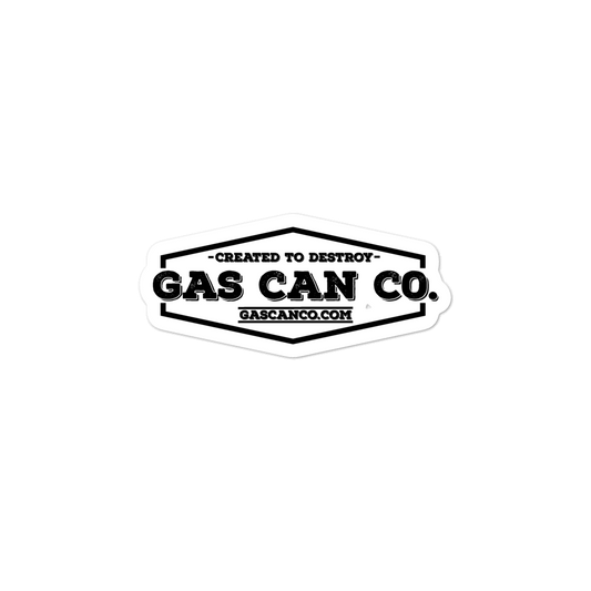 GAS STATION DECAL