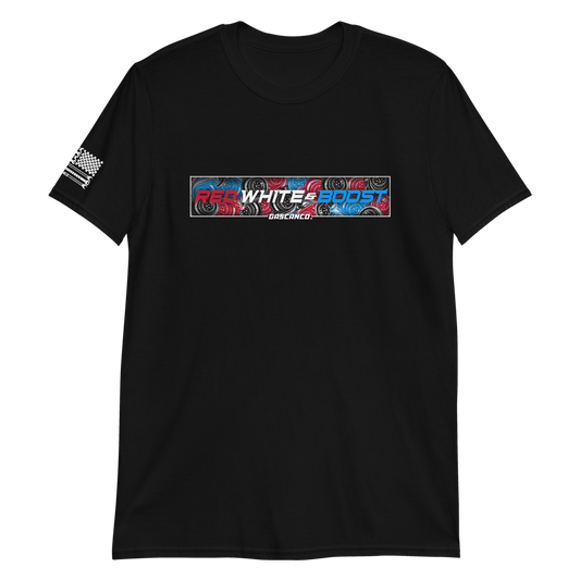 RED WHITE & BOOST SS TEE