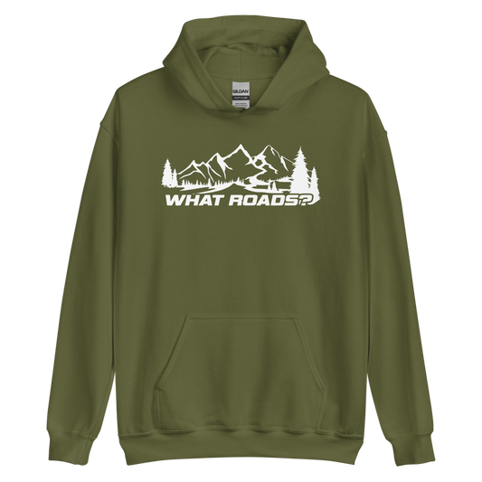 WHAT ROADS? LS HOODIE